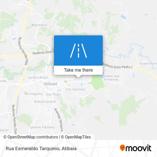 Rua Esmeraldo Tarquinio map