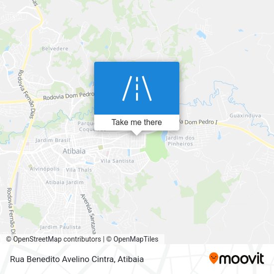 Rua Benedito Avelino Cintra map