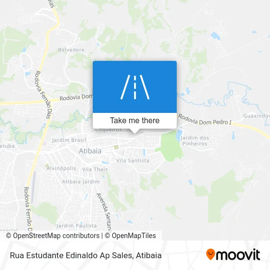 Rua Estudante Edinaldo Ap Sales map