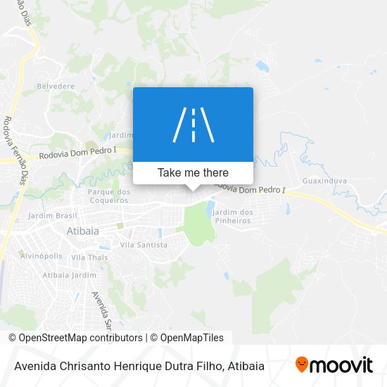 Avenida Chrisanto Henrique Dutra Filho map