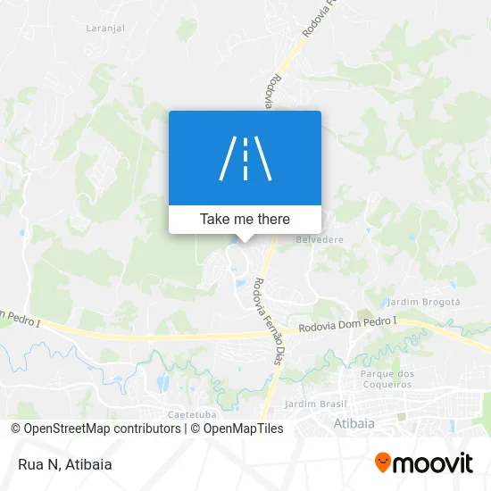 Rua N map