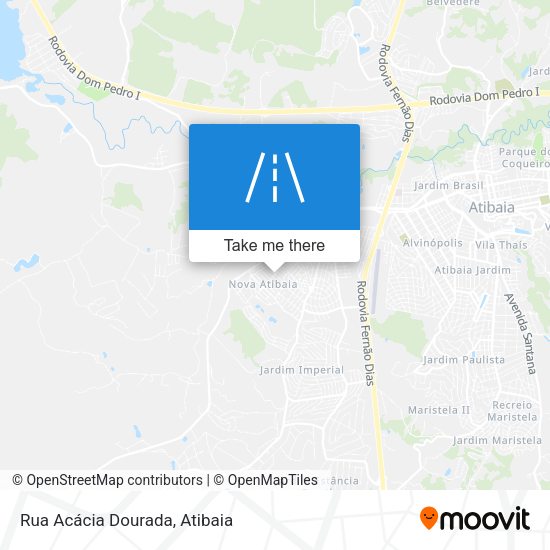 Rua Acácia Dourada map