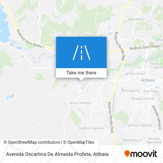 Avenida Oscarlina De Almeida Profeta map