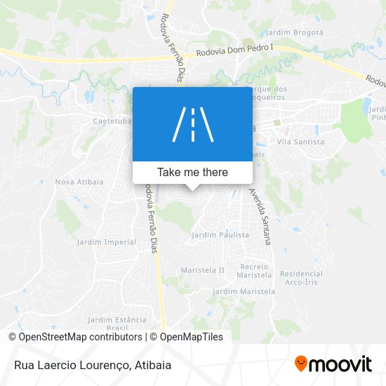 Rua Laercio Lourenço map