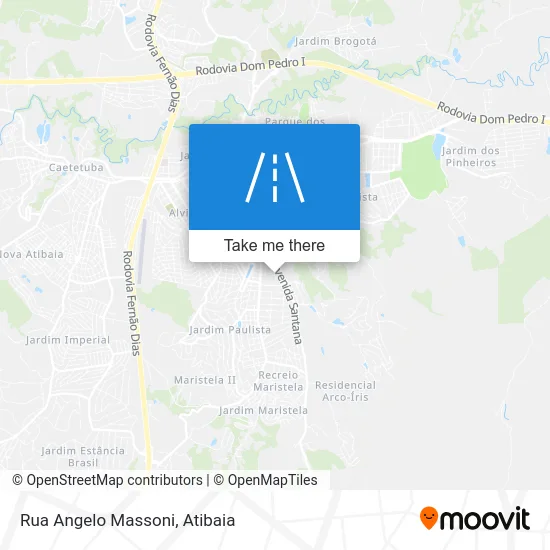Rua Angelo Massoni map