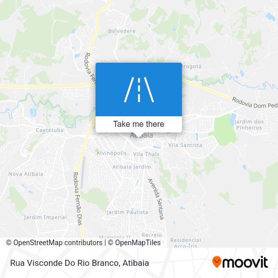 Rua Visconde Do Rio Branco map