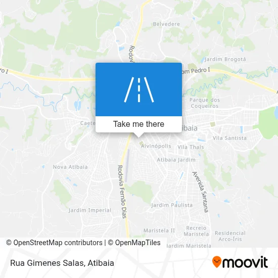 Rua Gimenes Salas map