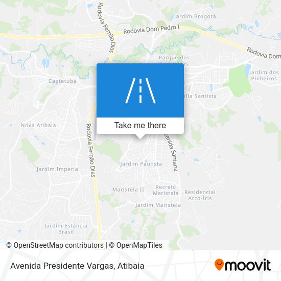 Avenida Presidente Vargas map