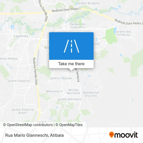 Rua Mario Gianneschi map