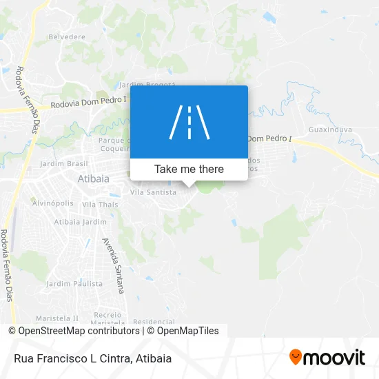 Rua Francisco L Cintra map