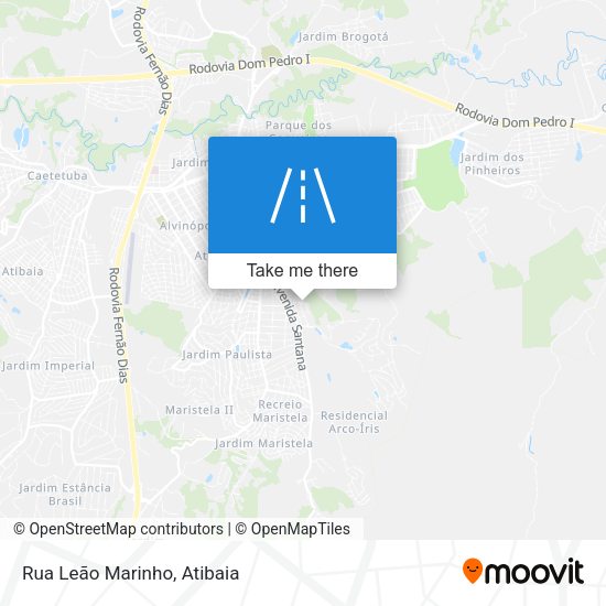 Rua Leão Marinho map
