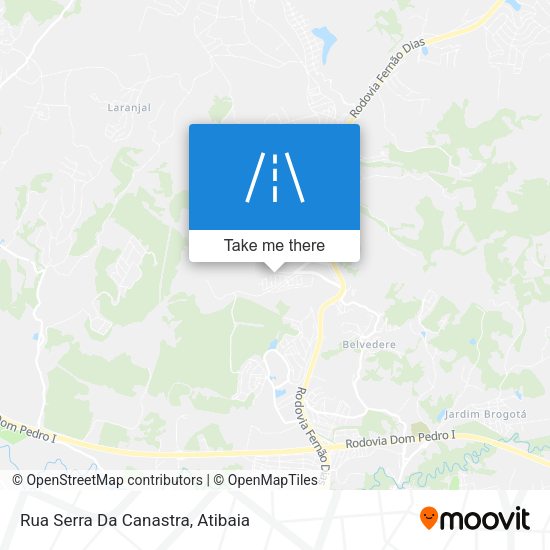 Rua Serra Da Canastra map