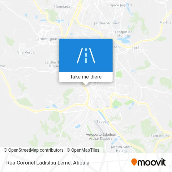 Rua Coronel Ladislau Leme map