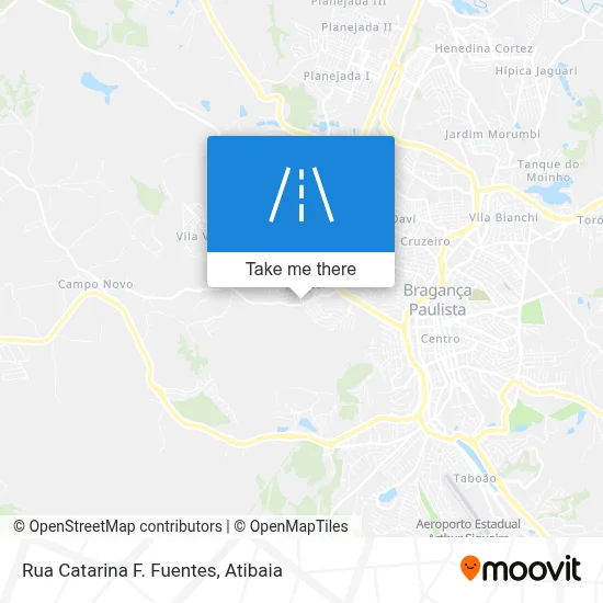 Rua Catarina F. Fuentes map