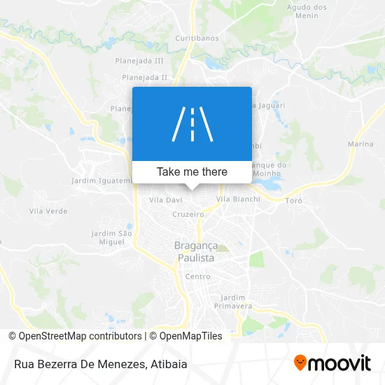 Rua Bezerra De Menezes map