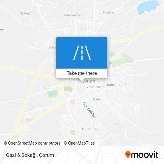 Gazi 6.Sokağı map
