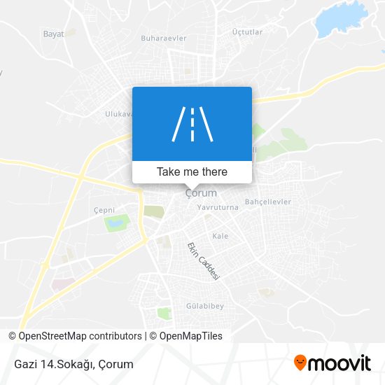 Gazi 14.Sokağı map