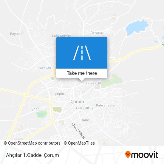 Ahçılar 1.Cadde map