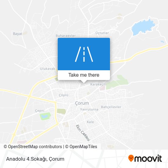 Anadolu 4.Sokağı map