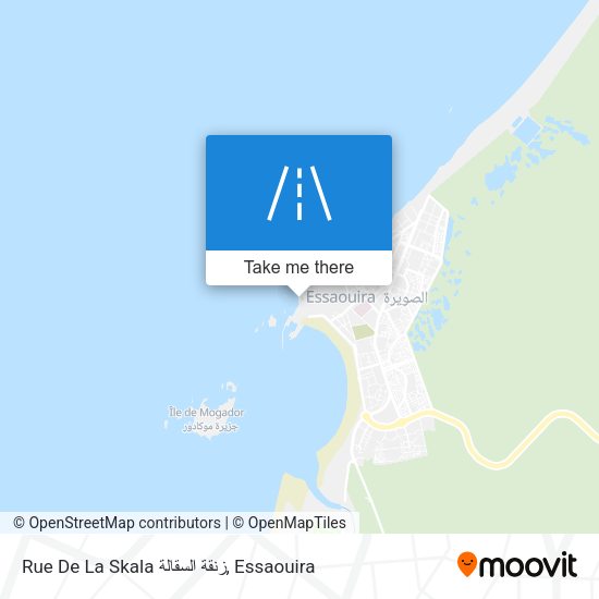 Rue De La Skala زنقة السقالة map
