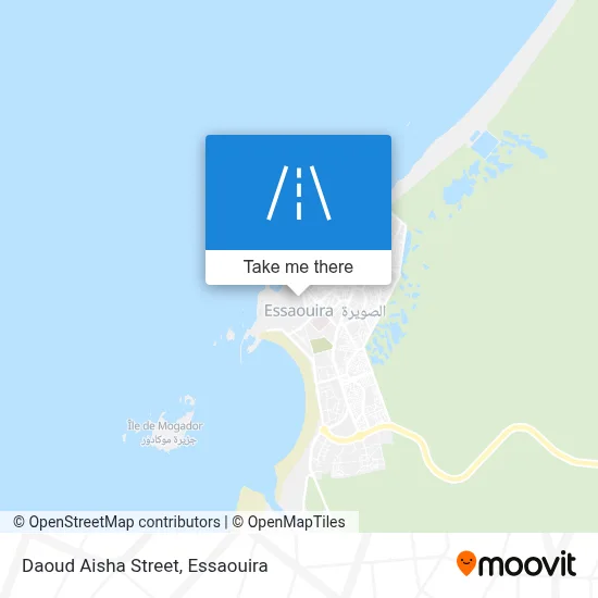 Daoud Aisha Street map