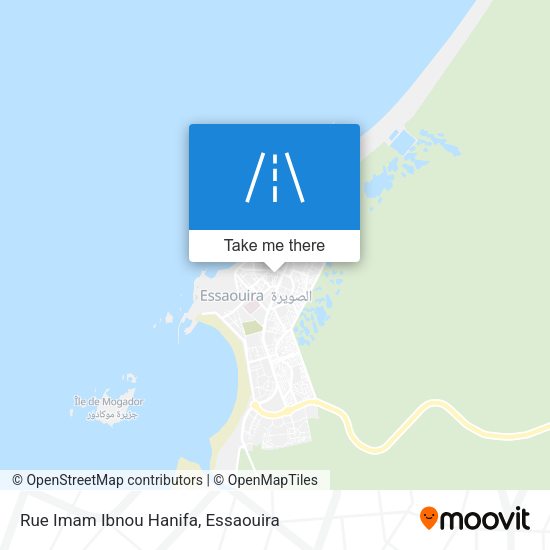 Rue Imam Ibnou Hanifa map
