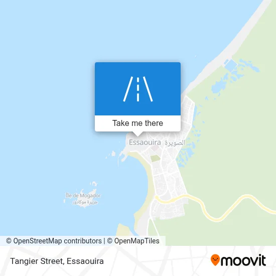 Tangier Street map