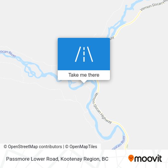 Passmore Lower Road map