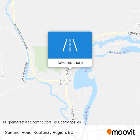 Sentinel Road plan