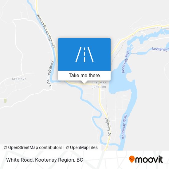 White Road map