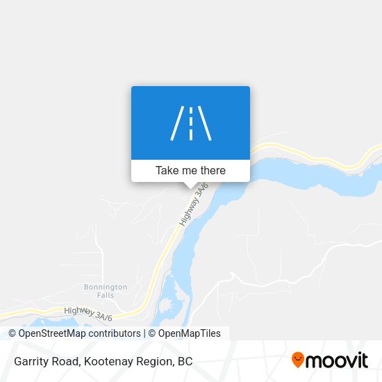 Garrity Road map