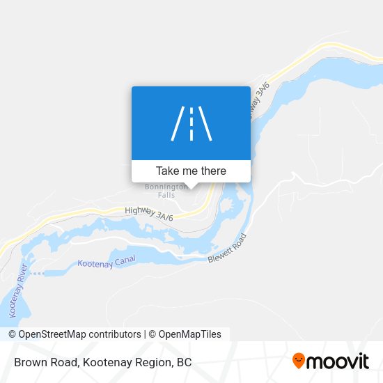 Brown Road map
