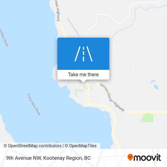 9th Avenue NW map