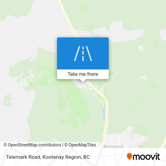 Telemark Road plan