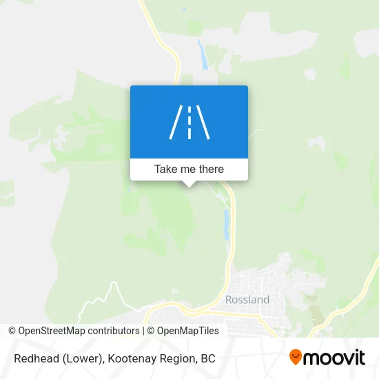 Redhead (Lower) map