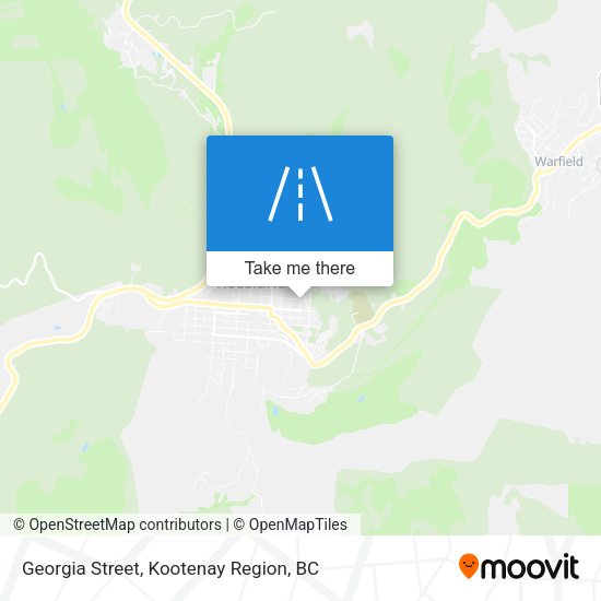 Georgia Street map
