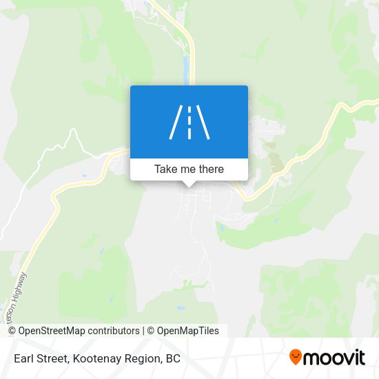 Earl Street map