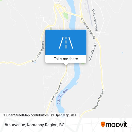 8th Avenue map