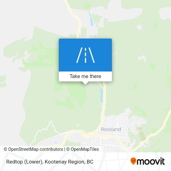 Redtop (Lower) map