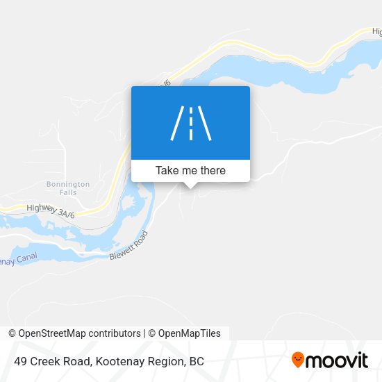 49 Creek Road map