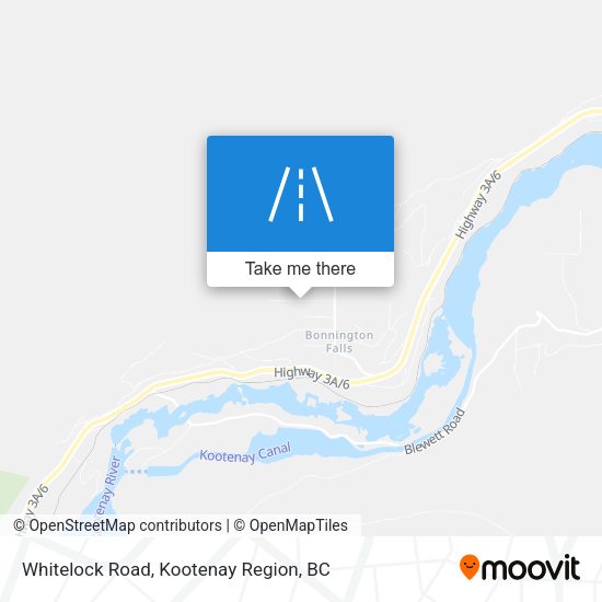 Whitelock Road map