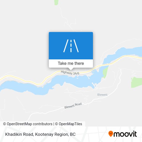 Khadikin Road map