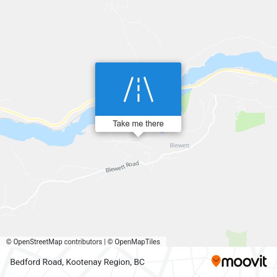 Bedford Road map