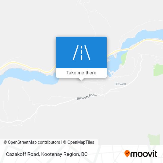 Cazakoff Road plan