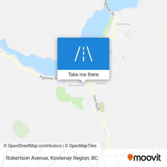 Robertson Avenue map