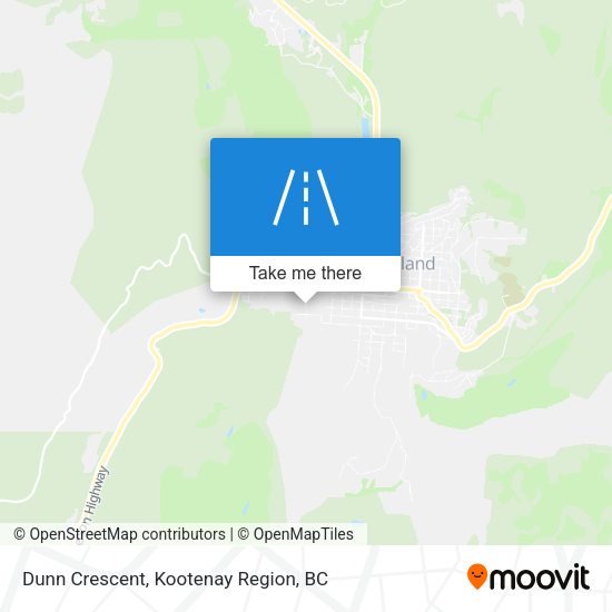 Dunn Crescent map