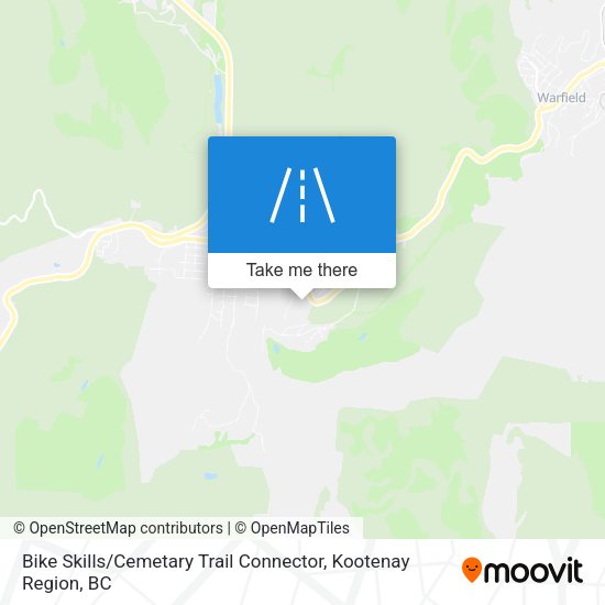Bike Skills / Cemetary Trail Connector map