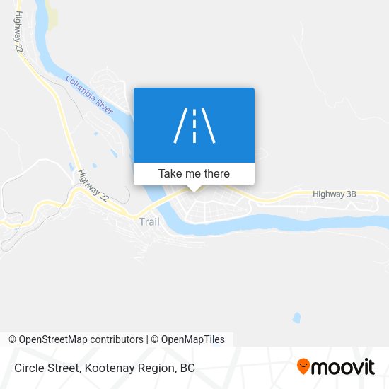 Circle Street map
