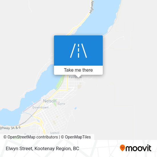 Elwyn Street map