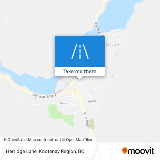 Herridge Lane map